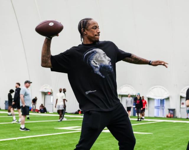 【人物】德罗赞：被篮球耽误的橄榄球天才