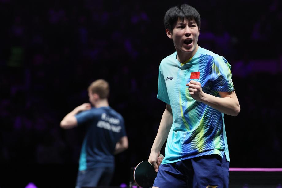 [图]WTT重庆冠军赛 温瑞博战胜对手晋级下一轮